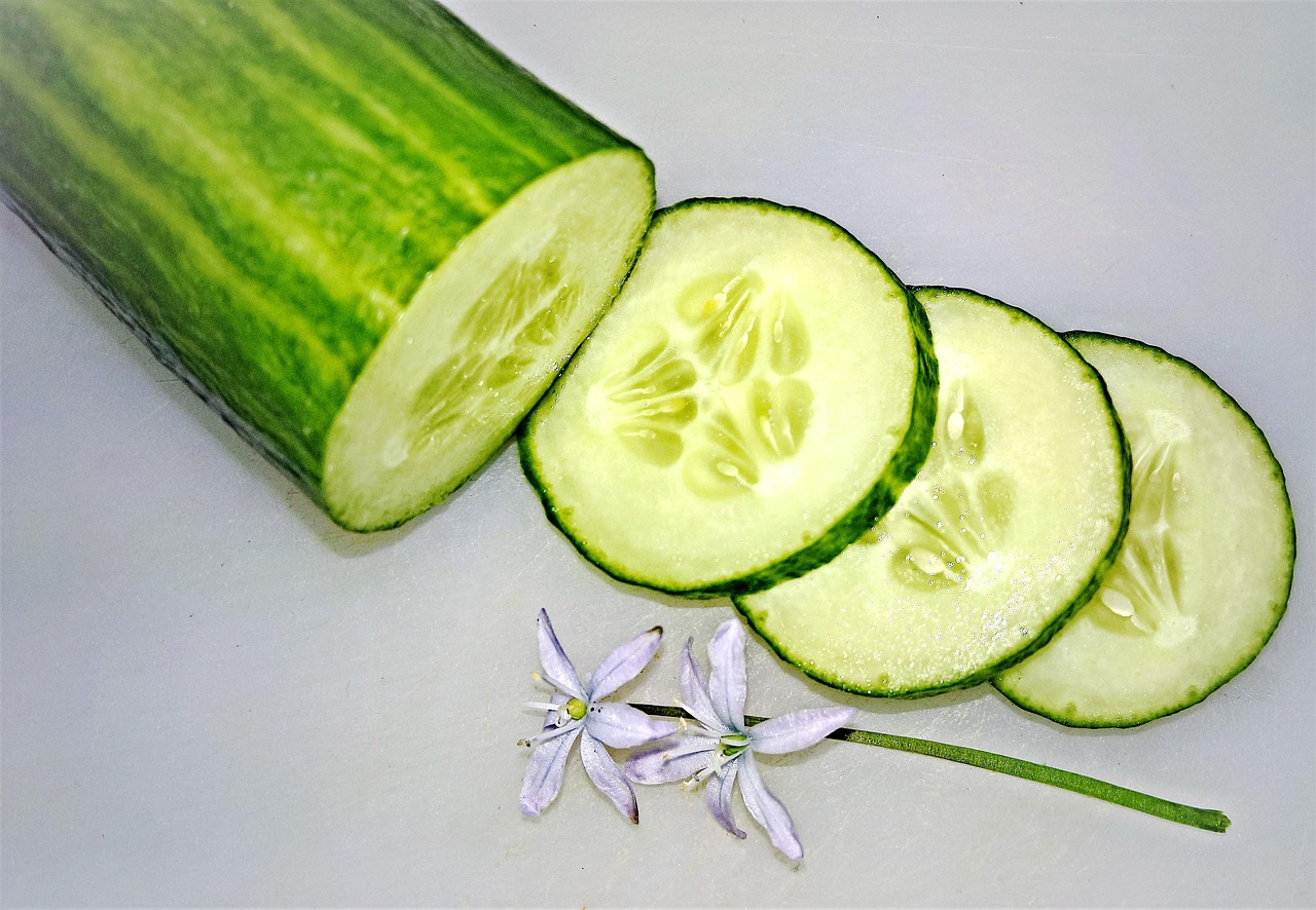 Pepino: hidratación y remedio natural contra la hinchazón